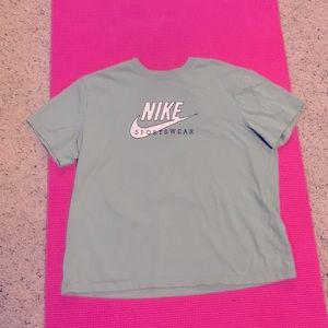 Green Nike t-shirt